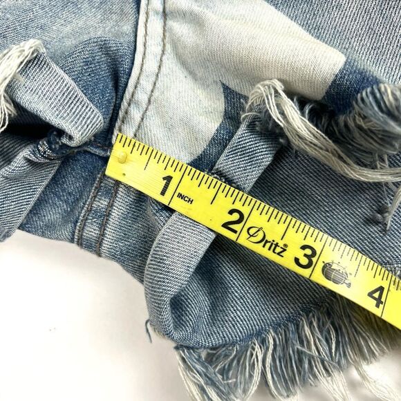 One Teaspoon Heart Print Bandits Shorts - Picture 13 of 13